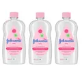 Produktbild: PACKUNG MIT 3 Johnsons Babyöl Sanfte Tägliche Pflege 500ml