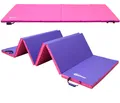 Produktbild: XXL Gymnastikmatte 300x100x5cm Weiche Turnmatte Sportmatte Weichbodenmatte Pink