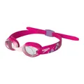 Produktbild: Speedo Unisex Kinder Illusion Schwimmbrille | Sichere Passform | Anti-Beschlag | Wasserdicht Schwimmbrille, Electric Pink/Sweet Taro/Bloss, Einheitsgröße