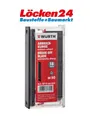 Produktbild: Würth 50x Abbrechklinge schwarz 18mm extrem scharf Schiebespender Cuttermesser