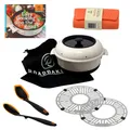 Produktbild: RoadBaker All-Inclusive 7teiliges Sparset Campingofen mit Glasdeckel und Zubehör