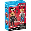 Produktbild: PLAYMOBIL Miraculous 71337 Miraculous: Adrien & Cat Noir - Bunt