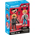 Produktbild: PLAYMOBIL 71337 Miraculous: Adrien & Cat Noir