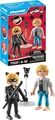 Produktbild: PLAYMOBIL Miraculous Adrien Cat Noir Kwami Plagg Ladybug Spielzeug Kinder 71337