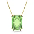 Produktbild: Swarovski Millenia Halskette, Grüne und Vergoldete Damenhalskette mit Strahlendem Anhänger