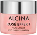 Produktbild: ALCINA Rosé Effekt Tagescreme - 1 x 50 ml - Verleiht sofort einen rosigen, frischen Teint - Spendet Feuchtigkeit & pflegt - Für reife Haut - Mit verkapselten Farbpigmenten & schwarzem Hafer