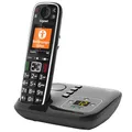 Produktbild: Gigaset E720A - Schnurloses Premium Senioren DECT-Telefon mit Anrufbeantworter - sprechende Wähltasten - Nummernansage & Namensansage - Anrufübertragung per Bluetooth, schwarz [Deutsche Version]
