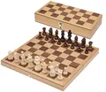 Produktbild: Philos 2708 - Schach, Schachspiel, Schachkassette, Feld 33 mm, Königshöhe 64 mm, Holz