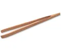 Produktbild: Holz Grillzange 48cm lang Buchenholz natur, geschraubt - Premium Grill Zange Grillbesteck Küchenzange Zangen Set Holzgriff ökologisch und langlebig, sehr robust