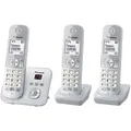 Produktbild: Panasonic KX-TG6823 Trio DECT, GAP Schnurloses Telefon analog Anrufbeantworter Silber, Grau