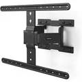 Produktbild: Hama TV-Wandhalterung FULLMOTION Ultraslim 600x400 229 cm (90) Schwarz