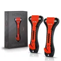 Produktbild: Heldenwerk® Notfallhammer fürs Auto [2er Set] - Nothammer mit Rot