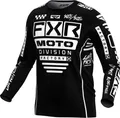 Produktbild: FXR Podium 2024 Youth Motocross Jersey, schwarz/weiß, XL