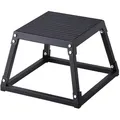 Produktbild: VEVOR Plyometrische Sprungbox, 305 mm Plyo-Box, Plyometrische Plattform Plyobox Schwarz, Rutschfeste Fitness-Übungs-Step-Up-Box für Heimtraining, Konditions-Krafttraining, Oberschenkel Trainieren