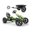 Produktbild: BERG Rally DRT Green 2.0 Pedal-Gokart mit Anhänger