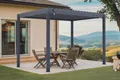 Produktbild: PIANA 3x2m selbsttragende bioklimatische Pergola aus grauem Aluminium