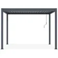 Produktbild: Cazeboo Pergola, Grau, Metall, Rechteckig, 196x218x304 cm, Sonnen- & Sichtschutz, Pavillons & Pergolas, Pergolas