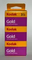 Produktbild: Kodak Gold 200 135/36 3er Pack 3x36 Aufnahmen ISO 200