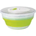 Produktbild: Emsa Basic Faltbare Salatschleuder, kunstoff, transparent/grün, 4 Liter