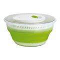 Produktbild: Emsa Basic Falt-Salatschleuder 4 L Grün Transluzent Salatschüssel Salattrockner