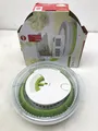 Produktbild: EMSA BASIC Falt-Salatschleuder - Transparent/Grün, 4L