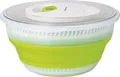 Produktbild: SALAT-SIEB, ZENTRIFUGE UND TROCKNER MIT KURBEL Emsa Basic GRÜN 4,5 l, MANUELL
