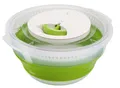 Produktbild: Emsa BASIC Falt-Salatschleuder SALAD SPINNER 4,0L grün/transluzent zusammenklapp