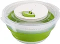 Produktbild: EMSA Salatschleuder 505088 mit Kurbel, grün, 4,5 l