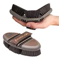 Produktbild: Animalon CareFlex Kardätsche | Flexible & Ergonomische Pferde-Bürste Mit Klettverschluss für Jede Putzbox | Pferde Zubehör