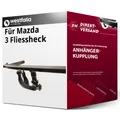 Produktbild: Für Mazda 3 Fliessheck Typ BM (Westfalia) Anhängerkupplung vertikal abnehmbar