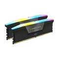 Produktbild: Corsair Vengeance RGB , 32 GB, 2 x 16 GB, DDR5, 6000 MHz, 288-pin DIMM, Schwarz