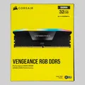 Produktbild: Corsair Vengeance RGB DDR5 32GB Ram Kit 2x 16GB 6000MHz CL36 CMH32GX5M2E6000C36