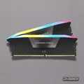 Produktbild: Corsair Vengeance RGB 32GB Kit (2x16GB) DDR5 RAM 6000 MHz CL36 Arbeitsspeicher