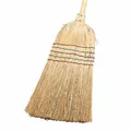 Produktbild: 10 x Reisstrohbesen 5-Naht mit Holzstiel Besen Straßenbesen Putzgeräte Haushalt