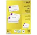 Produktbild: Sigel Visitenkarten Sigel DP830 Bedruckbare Visitenkarten, microperforiert 85 x 55 mm Hoch