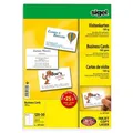 Produktbild: Sigel 4073049 Visitenkarten hochweiß MP,160g,15 Blatt, 85 x 55mm
