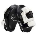 Produktbild: Valleycomfy Pratzen Boxen Pad Bandagen Boxen Männer Schlagpolster Bratzen Hand Boxing Pads Kickboxen Boxpratzen für Kampfsport Training Schlagkissen Muay Thai Taekwondo Karate Sport Zubehör, Weiß