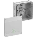 Produktbild: Spelsberg 81040001 Abzweigkasten, IP66, max. Leiterquerschnitt 10mm2, IK07, Schutzklasse II, Ui 1000V AC, Ui 1000V DC, DLG, VDE, halogenfrei