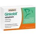 Produktbild: Ginkobil ratiopharm 120mg mit Ginkgo biloba