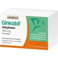Produktbild: Ginkobil ratiopharm 120 mg, mit Ginkgo biloba 120 St