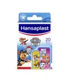 Produktbild: Hansaplast Kids Paw Patrol Kinderpflaster (20 Strips), Wundpflaster mit bunten Paw Patrol Motiven zum Aufmuntern, schmerzlos zu entfernendes Pflaster Set