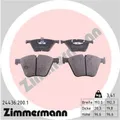 Produktbild: ZIMMERMANN Bremsbeläge Bremsbelegsatz vorne System ATE für BMW X5 X6