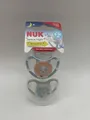 Produktbild: 2 Stück NUK Space Night Silikon-Schnuller blau & mint NEU OVP