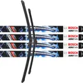 Produktbild: 4x Scheibenwischer Wischblatt 3397118931 550mm/450mm AeroTwin SET BOSCH A931S