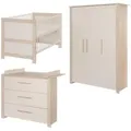 Produktbild: Roba Babyzimmer-Set, Kaschmir, Holz, 3 Schubladen, 118x190x52 cm, Babymöbel, Babyzimmer-Sets