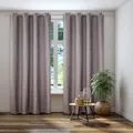 Produktbild: Kutti Vorhang Gardine Thermo Ösenschal Dimout braun Blickdicht Verdunkelung Breite 140 cm x Höhe 245 cm (1 Stück)