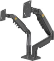 Produktbild: Ergosolid Desktop-Halterung für 2 PC-Bildschirme | 17-27 Zoll | Unvollständig