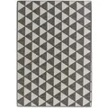 Produktbild: Schöner Wohnen Teppich Parkland Dreiecke 140 cm x 200 cm Hellgrau