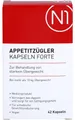 Produktbild: N1 Appetitzügler Kapseln Forte bei starkem Übergewicht, 42 St. Kapseln