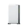 Produktbild: Synology DiskStation DS223J NAS & Speicherserver Desktop Eingebauter Ethernet-Anschluss Weiß RTD1619B (DS223J)